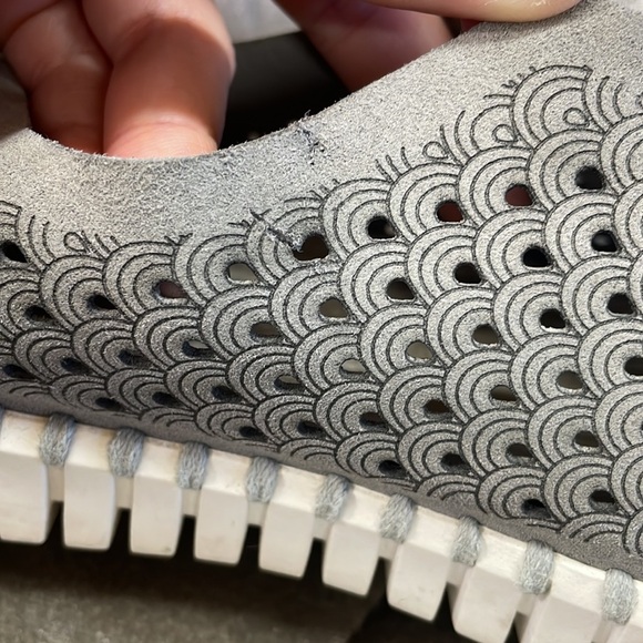 Ilse Jacobsen Tulip perforated leather slip on - Picture 6 of 6